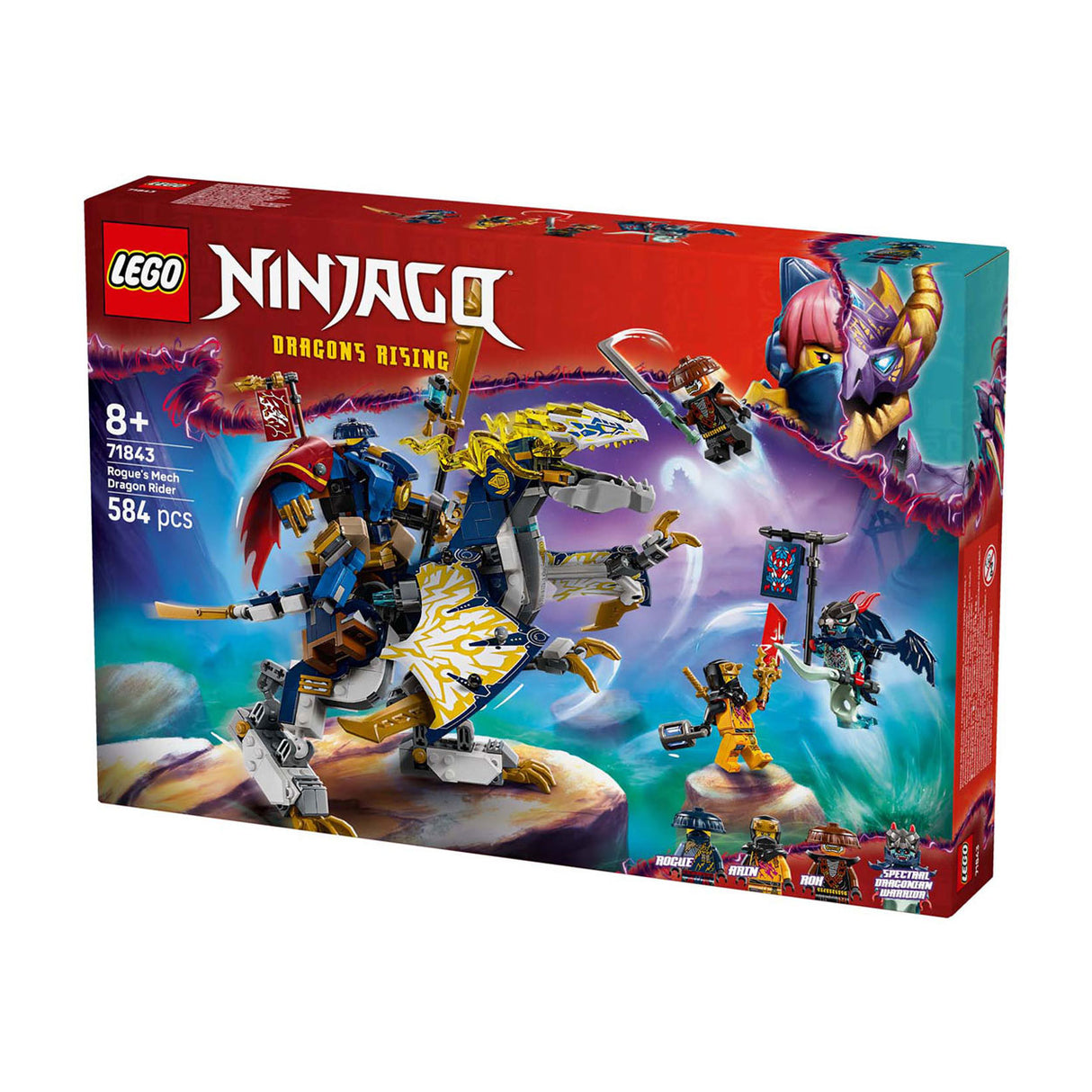 Lego Ninjago 71843 Mech-smoczy jeździec Rogue'a