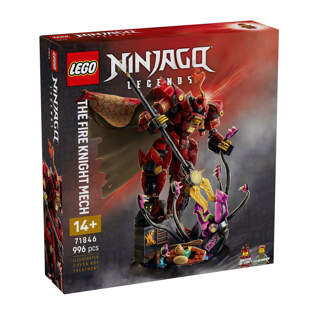 Lego ninjago 71846 the fire knight mech
