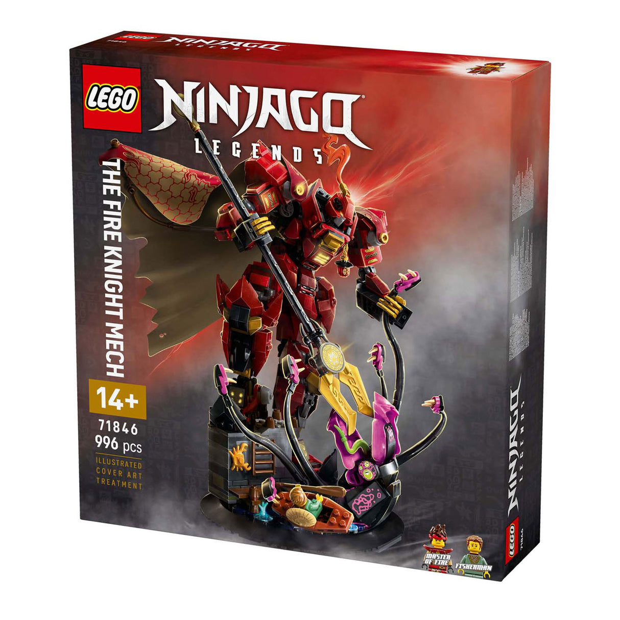 Lego ninjago 71846 the fire knight mech