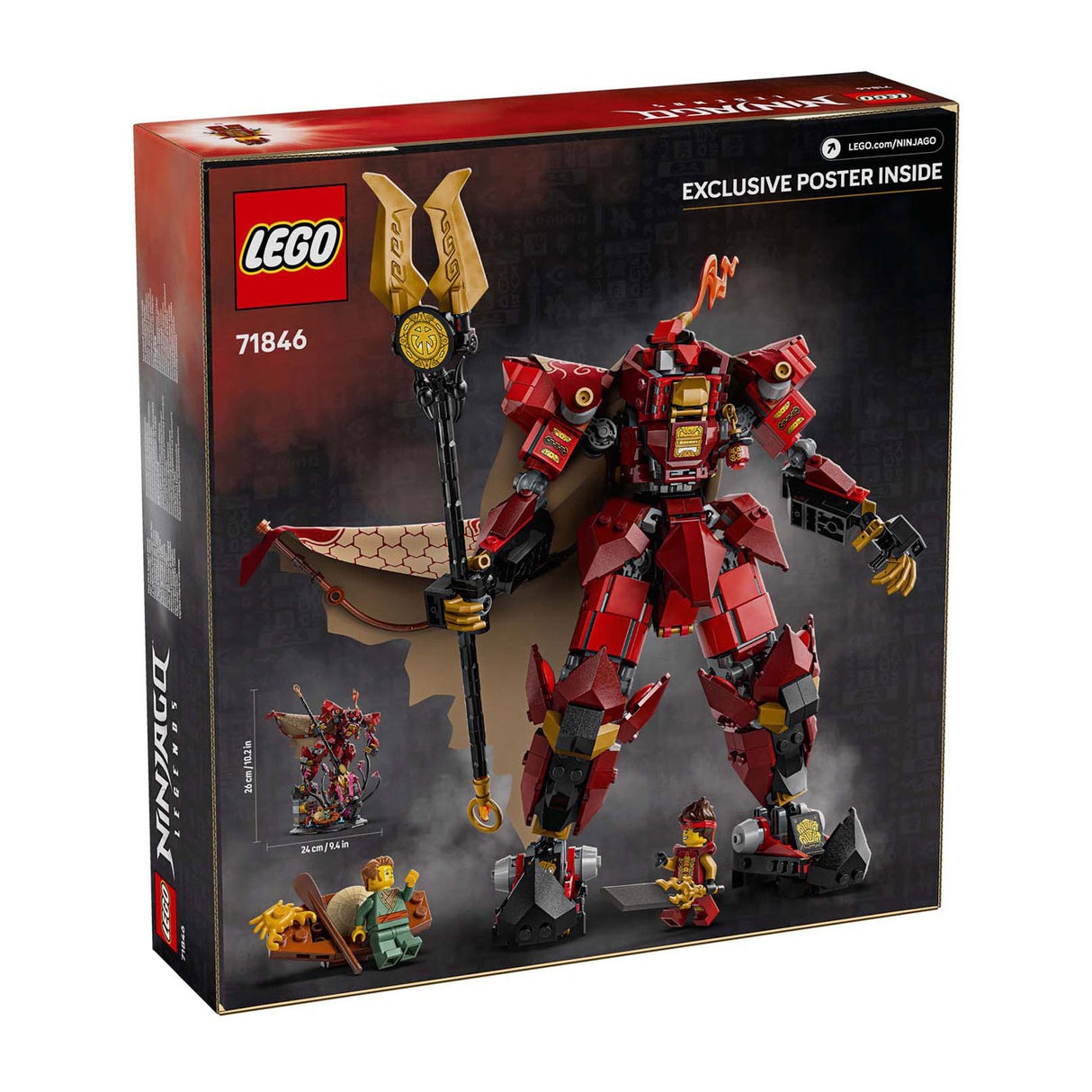 Lego ninjago 71846 the fire knight mech