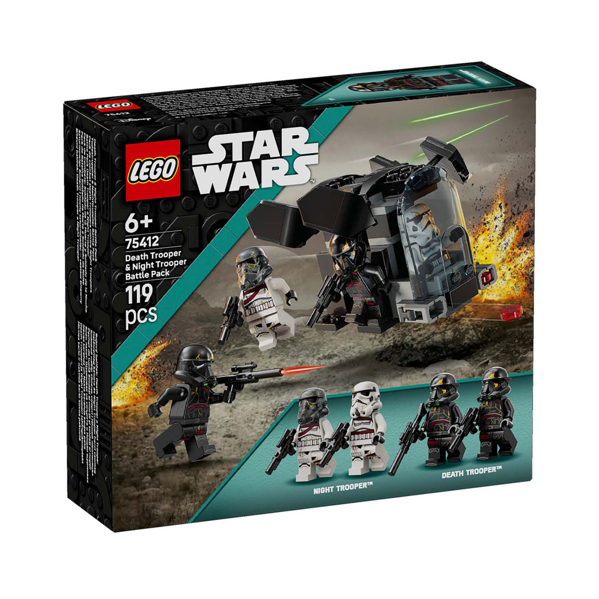 Lego star wars 75412 death trooper and night trooper battle pack