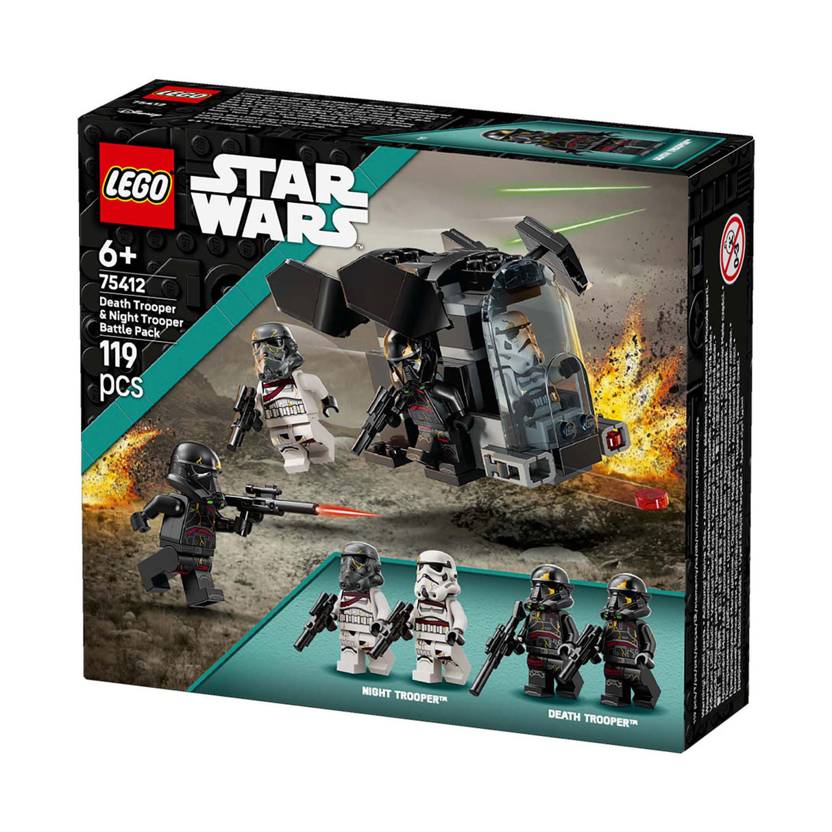 Lego star wars 75412 death trooper and night trooper battle pack