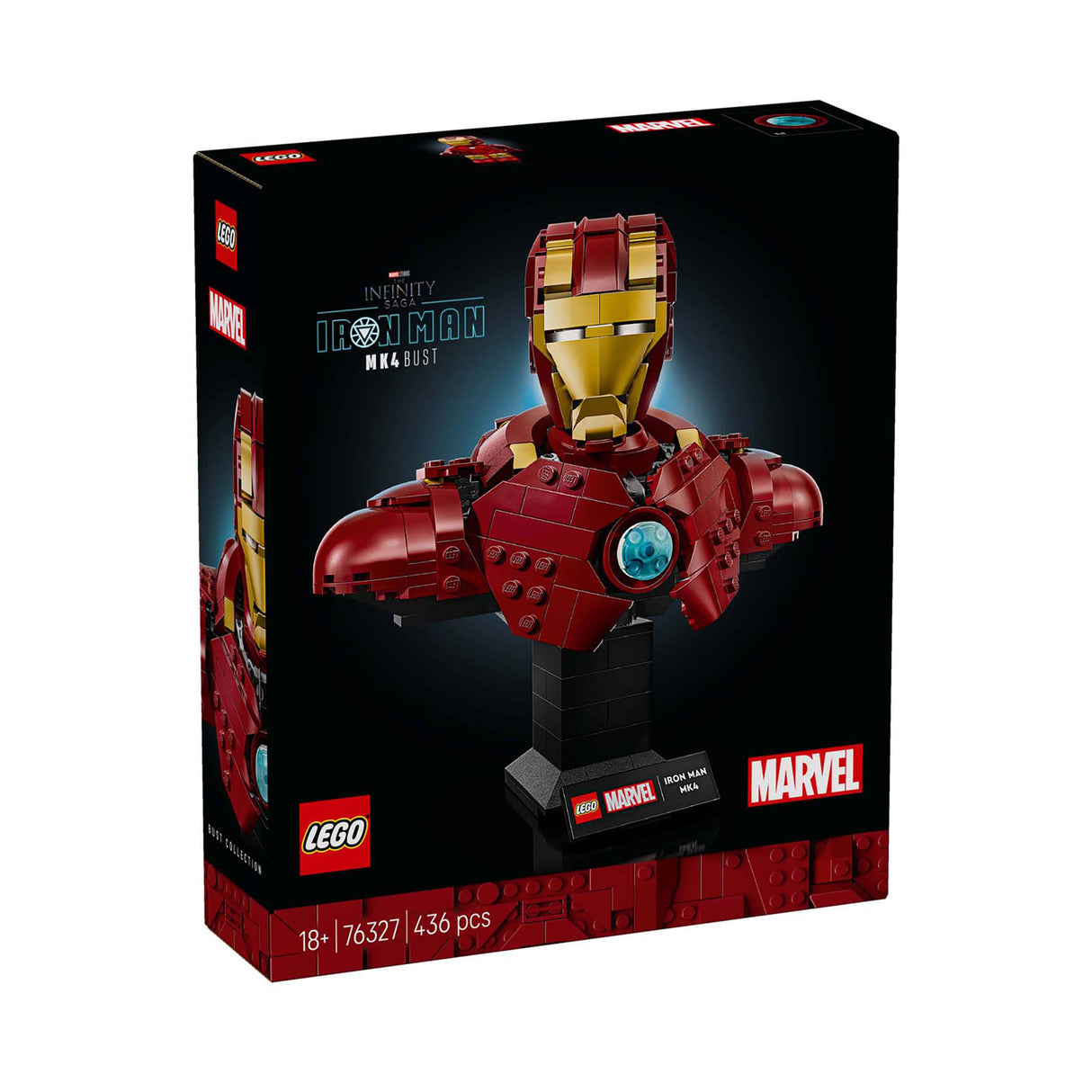 Lego Super Heroes Marvel 76327 Iron Man Mk4 Bust
