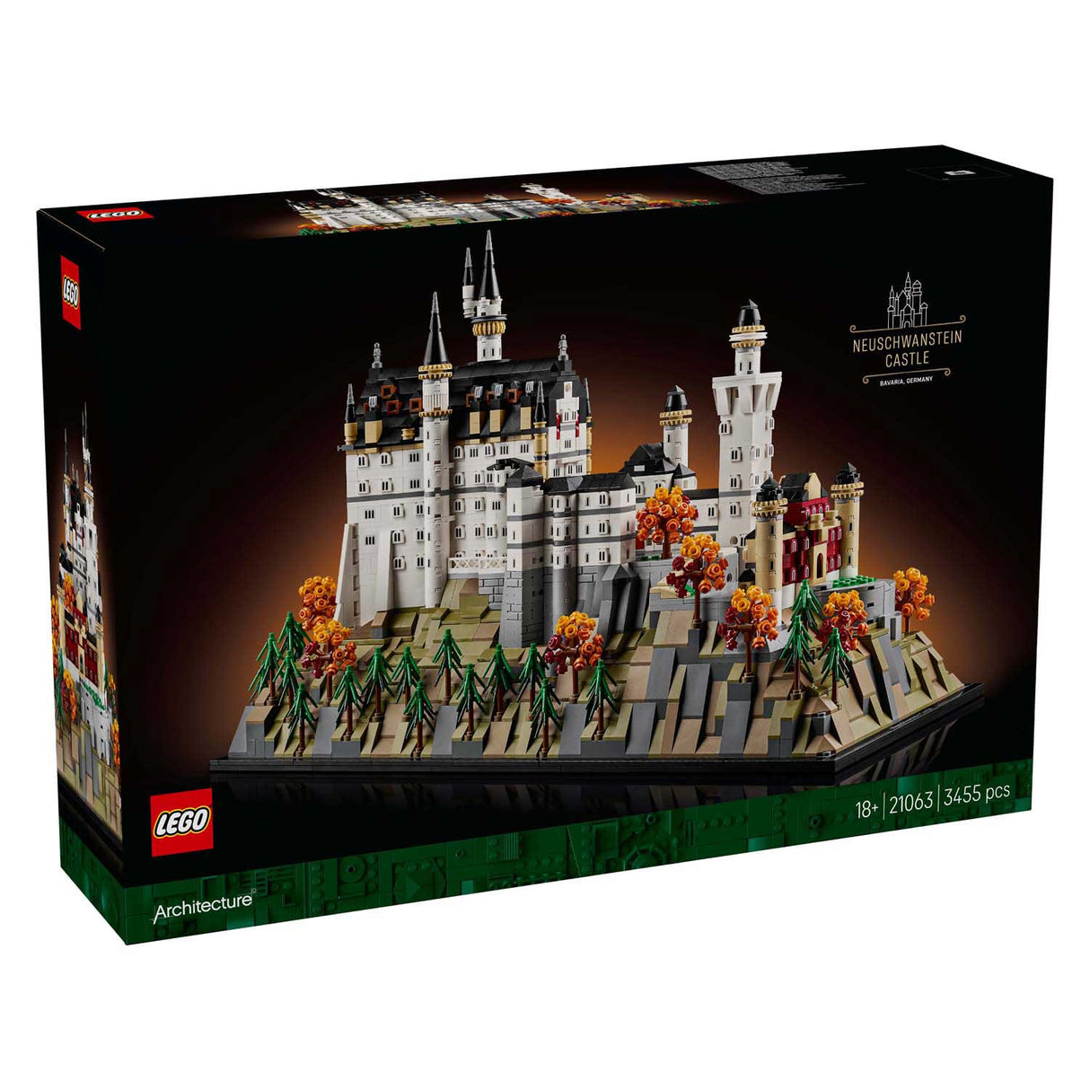 Lego architecture 21063 Neuschwanstein Castle