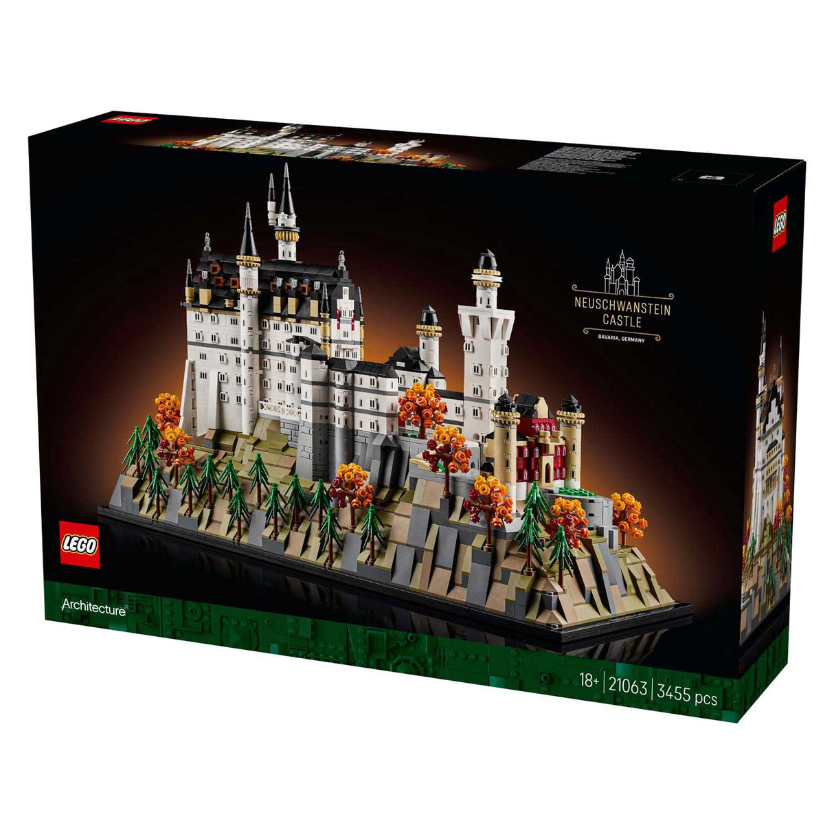 Lego architecture 21063 Neuschwanstein Castle