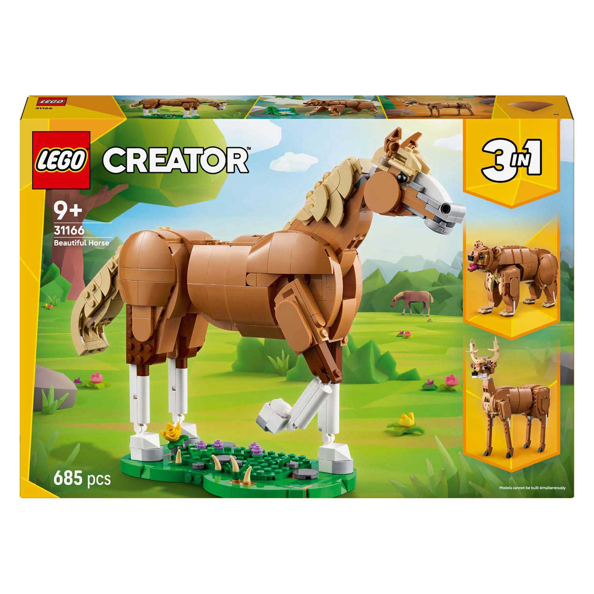 Lego creator 31166 beautiful horse