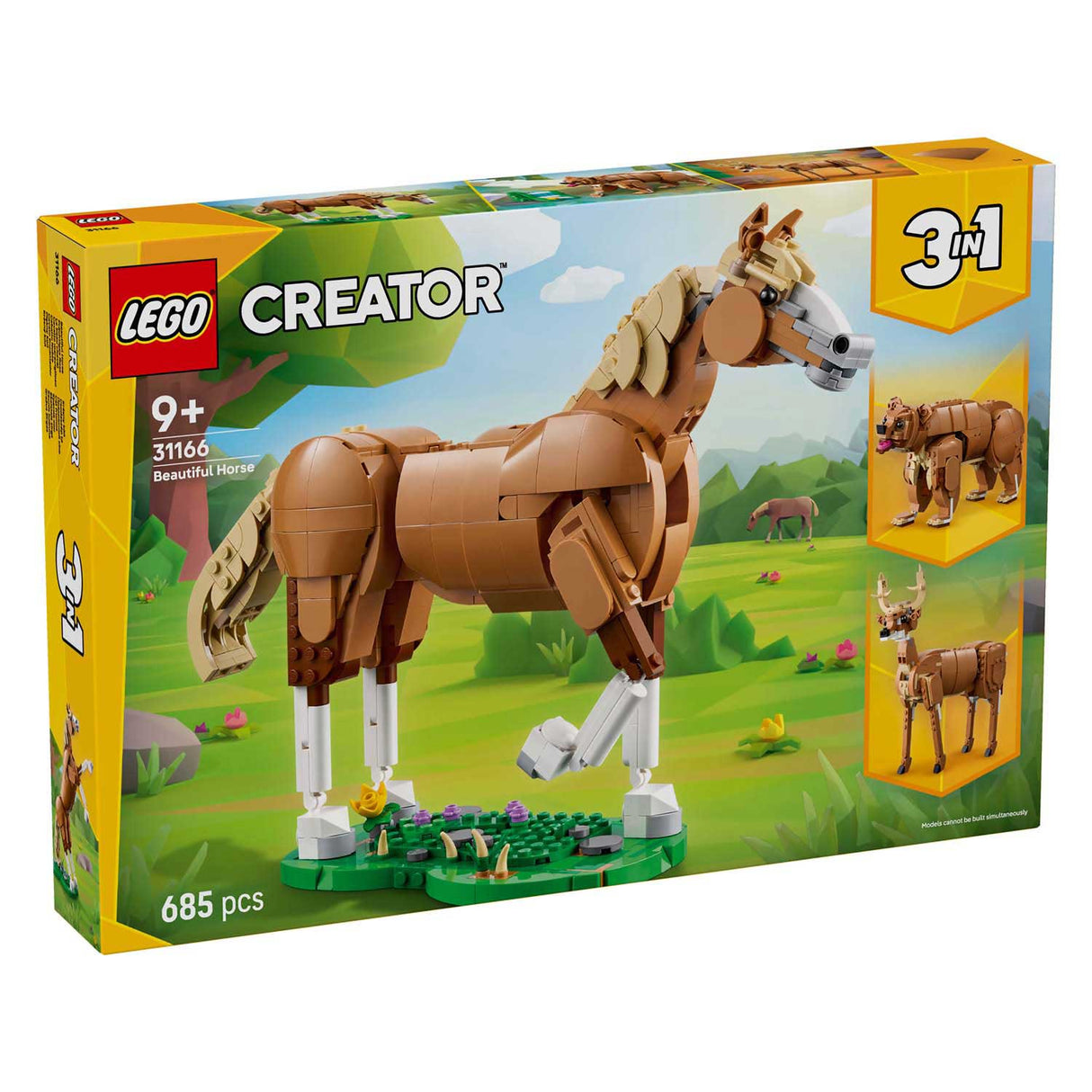 Lego creator 31166 prachtig paard