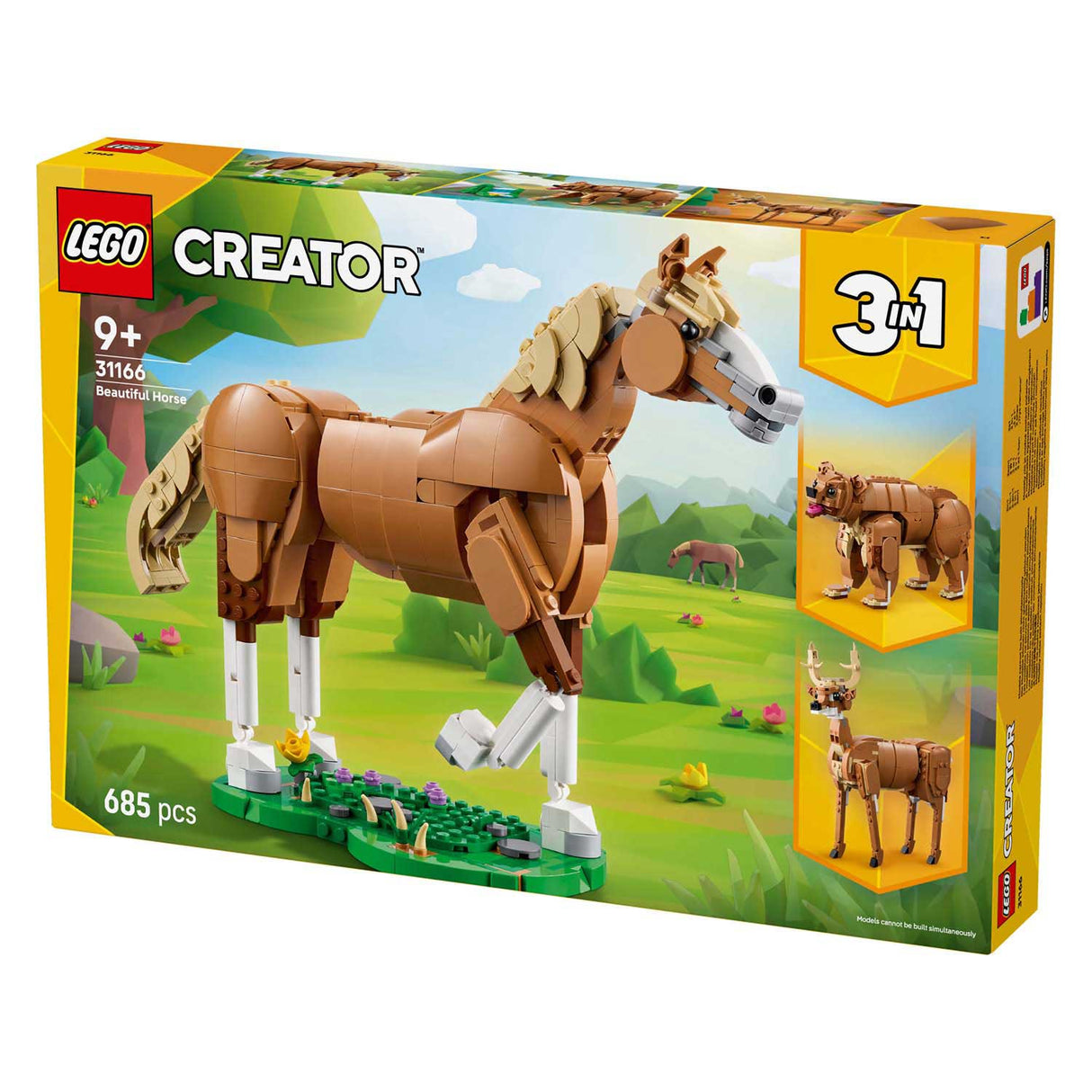 Lego creator 31166 beautiful horse
