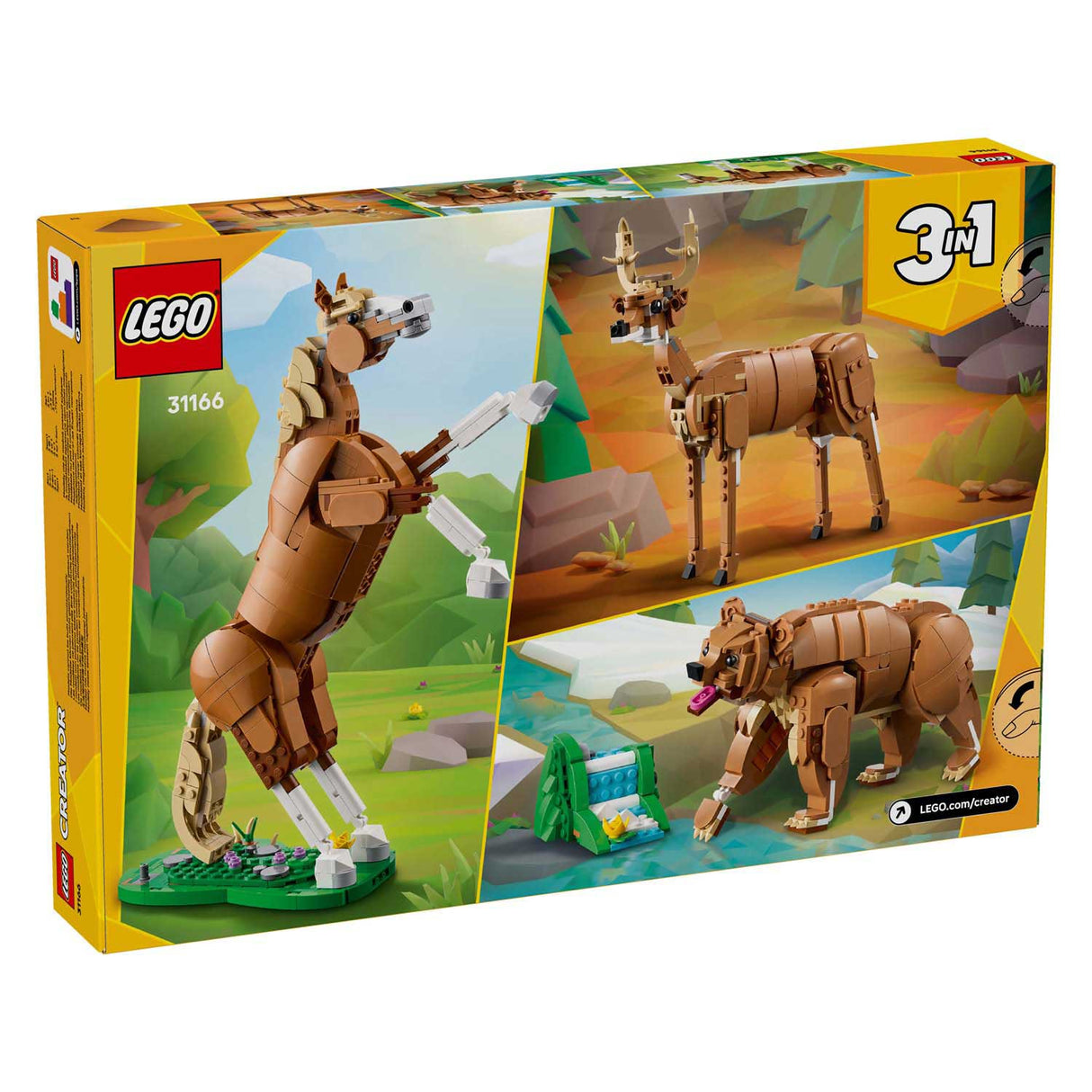 Lego creator 31166 prachtig paard