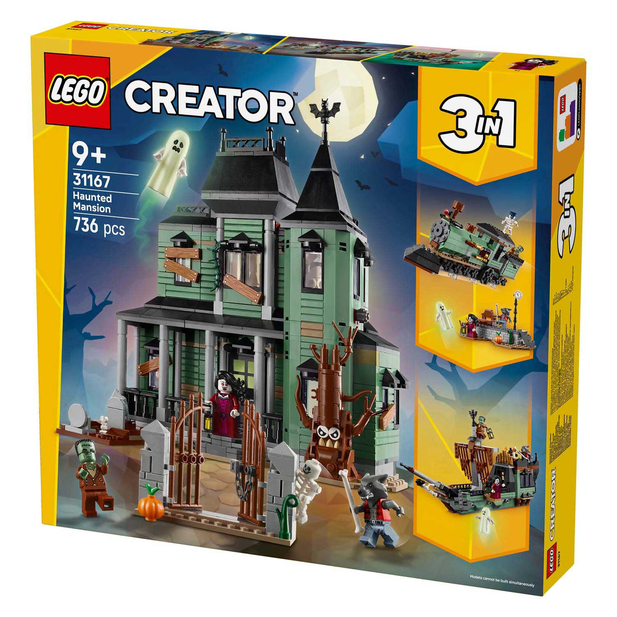 Lego creator 31167 haunted house
