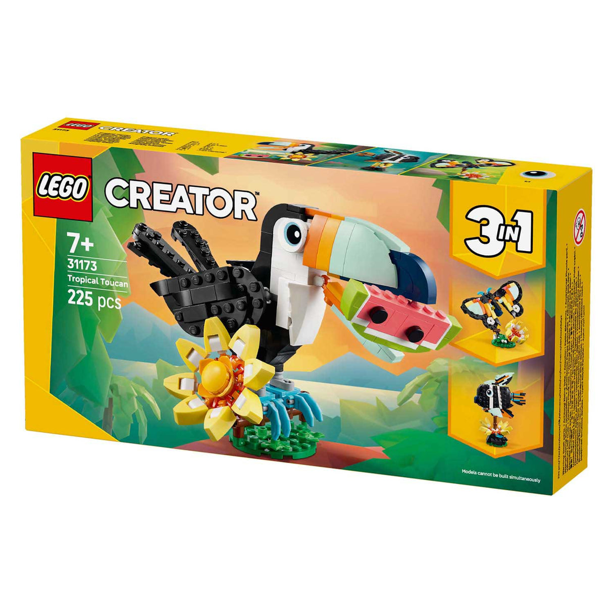 Lego Creator 31173 Animali Selvatici: Tucano Tropicale