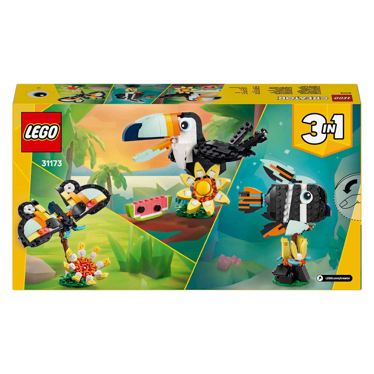 Lego Creator 31173 Wild Animals: Tropical Toucan