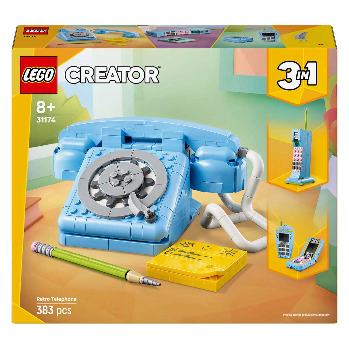 Lego creator 31174 retro telephone