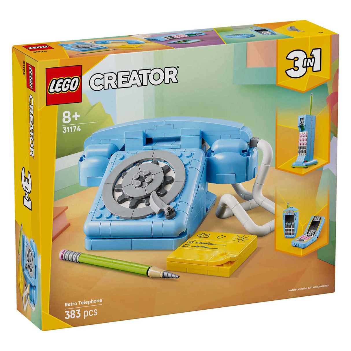 Lego creator 31174 retro telephone