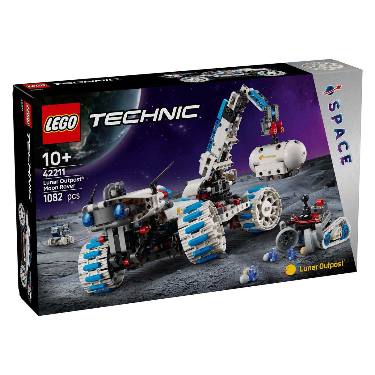 Lego Technic 42211 Lunar Outpost Rover Space Vehicle