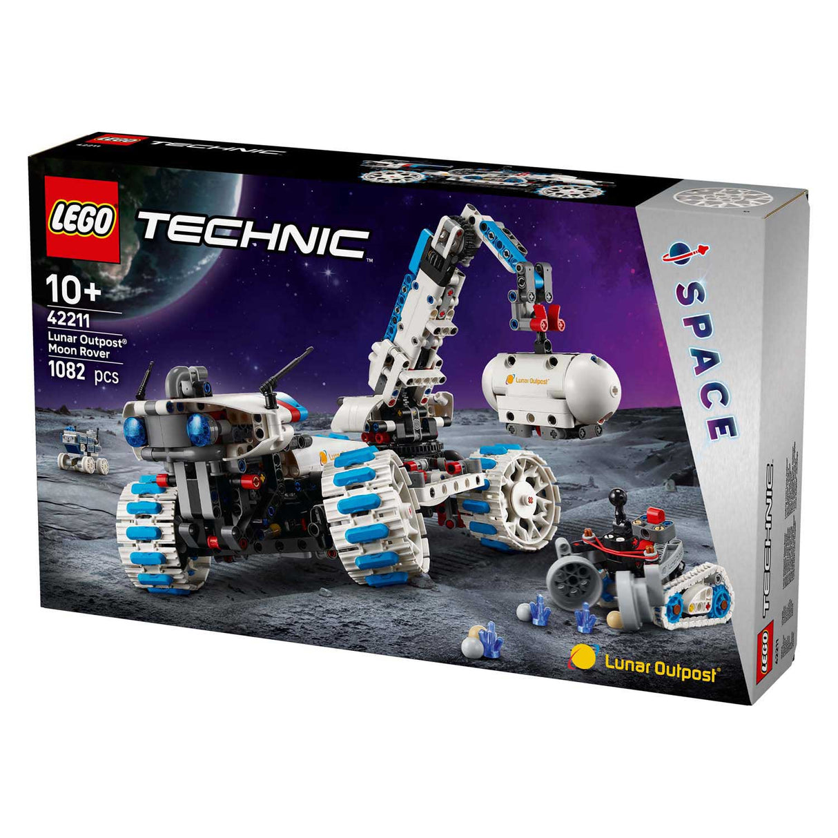 Lego Technic 42211 Lunar Outpost Rover Space Vehicle