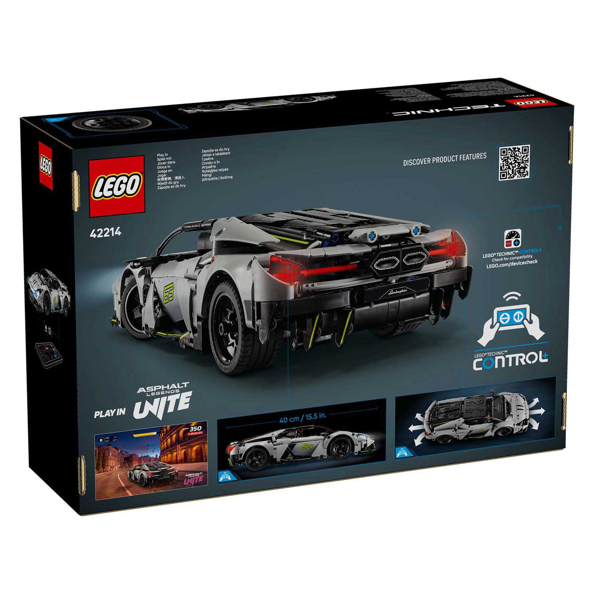 Lego technic 42214 lamborghini revuelto super sports car