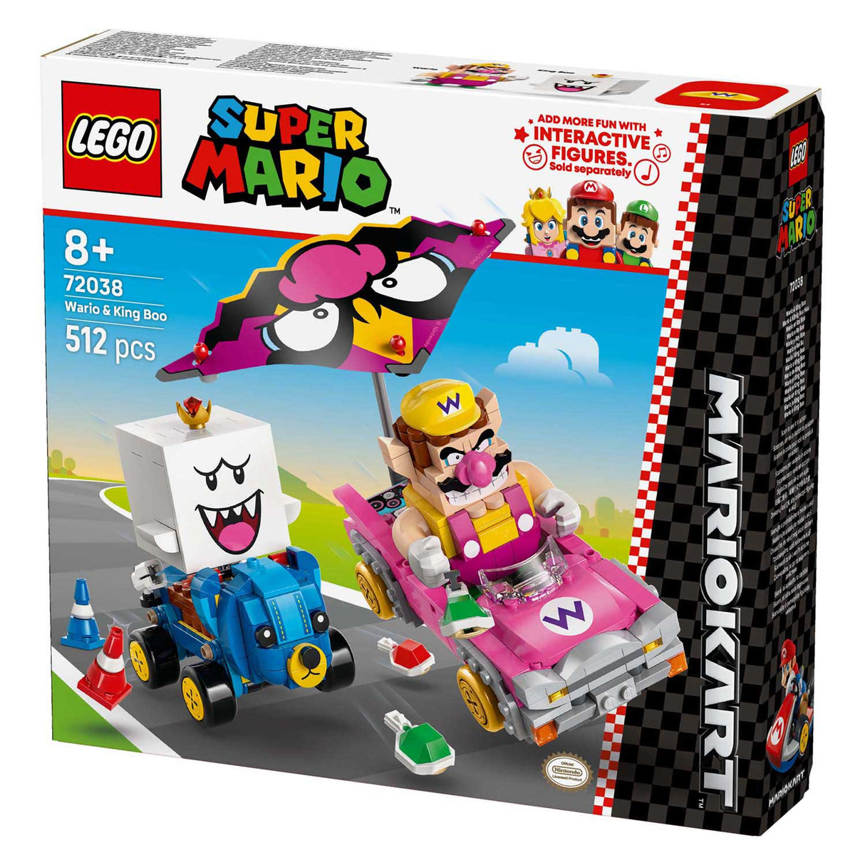 Lego super mario 72038 wario and king boo