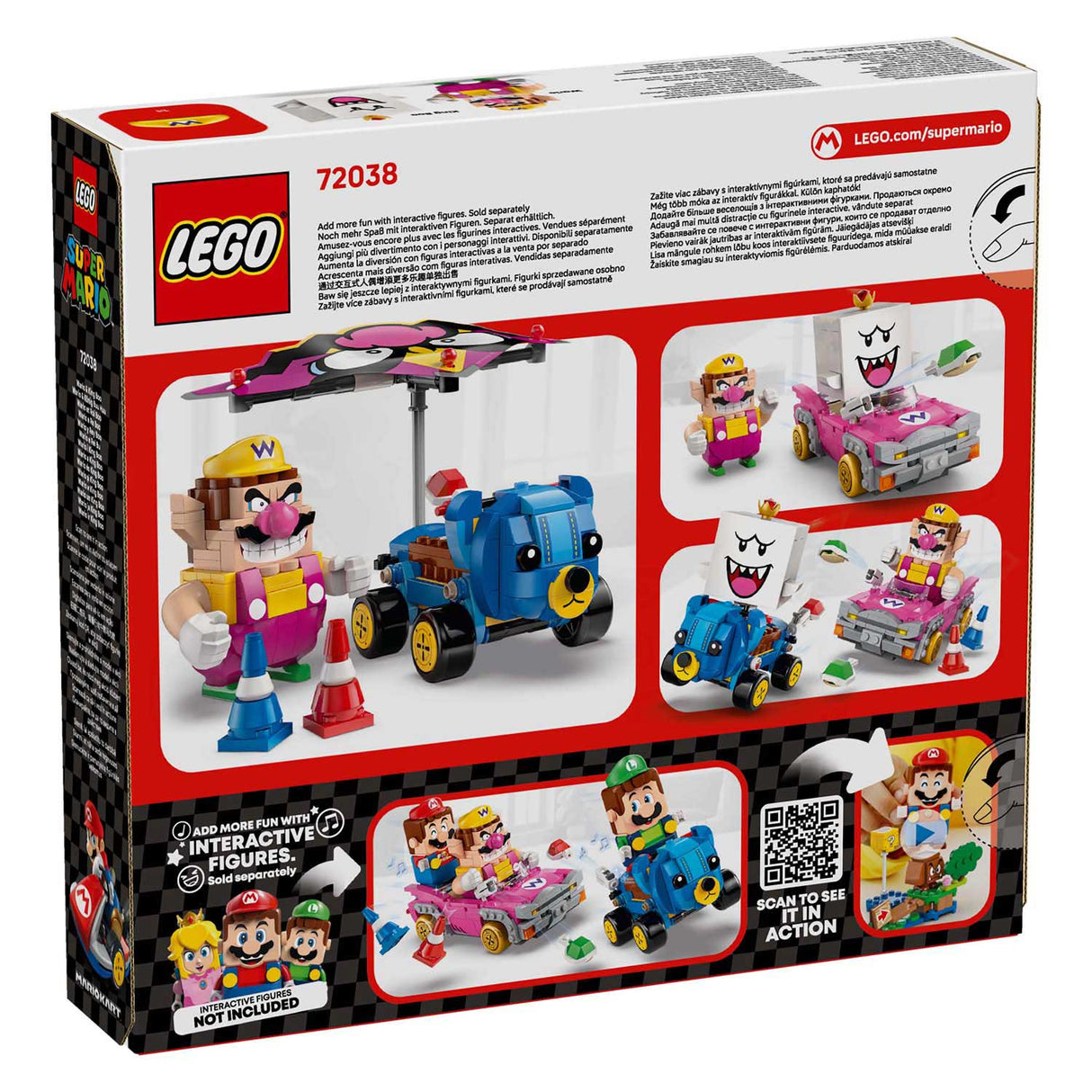 Lego super mario 72038 wario and king boo