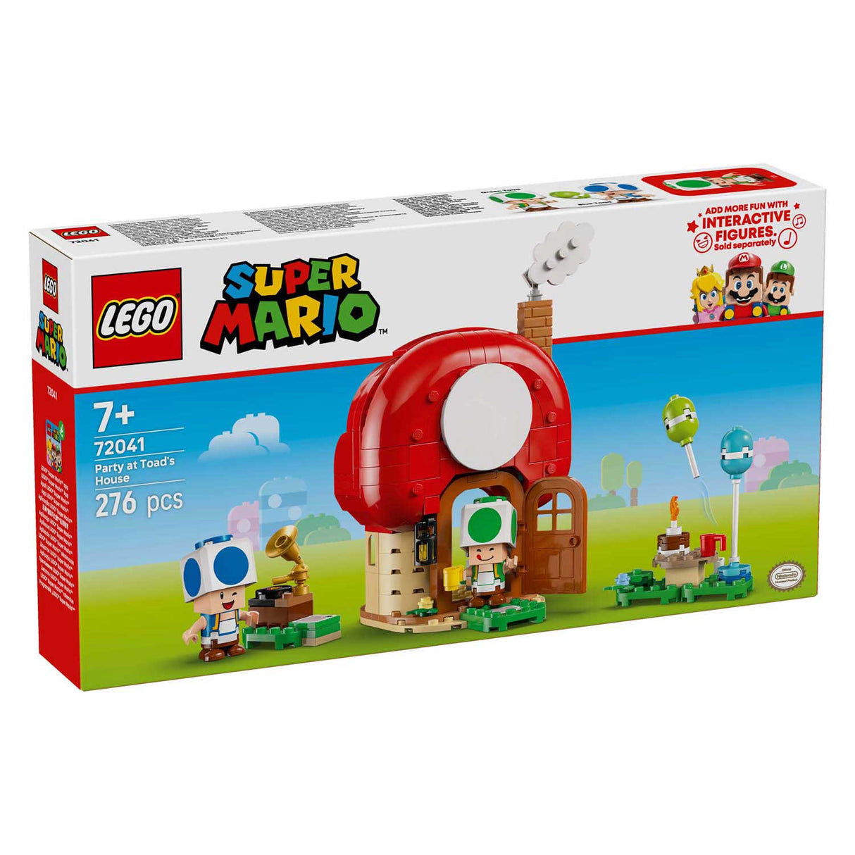 Lego Super Mario 72041 La fête à la maison des crapauds