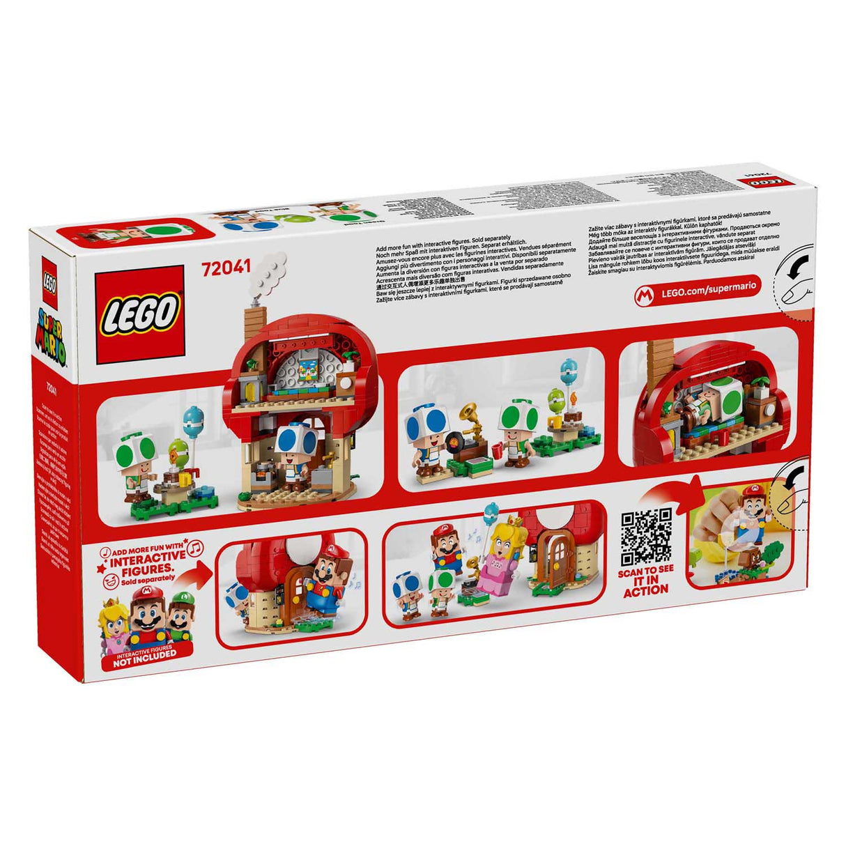 Lego super mario 72041 toads house party