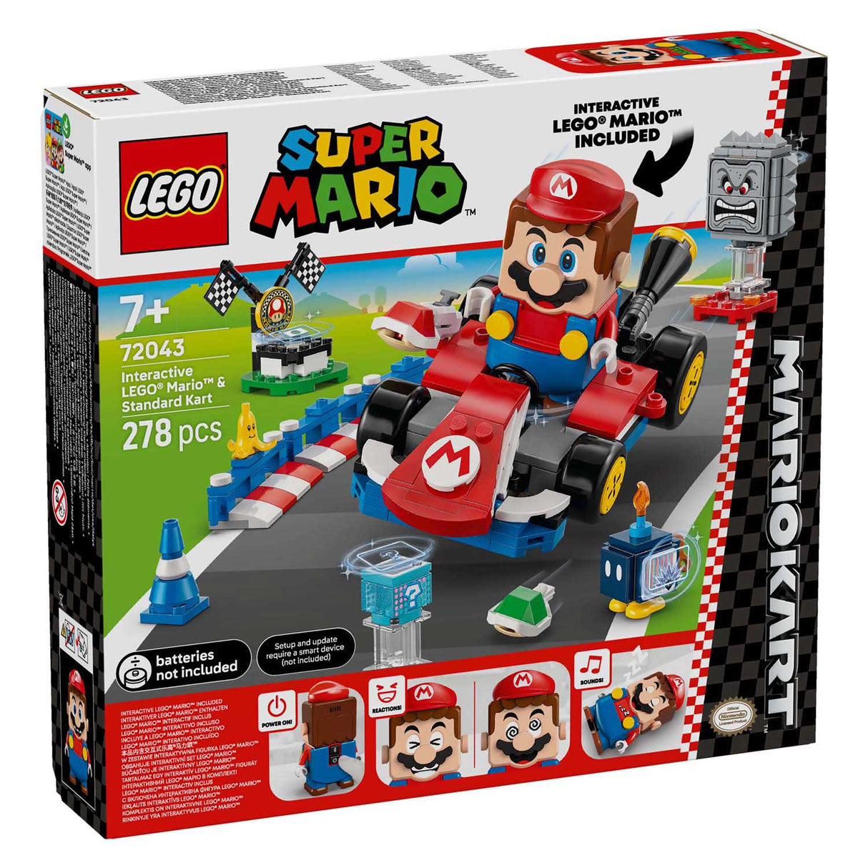 Lego super mario 72043 mario and standard kart