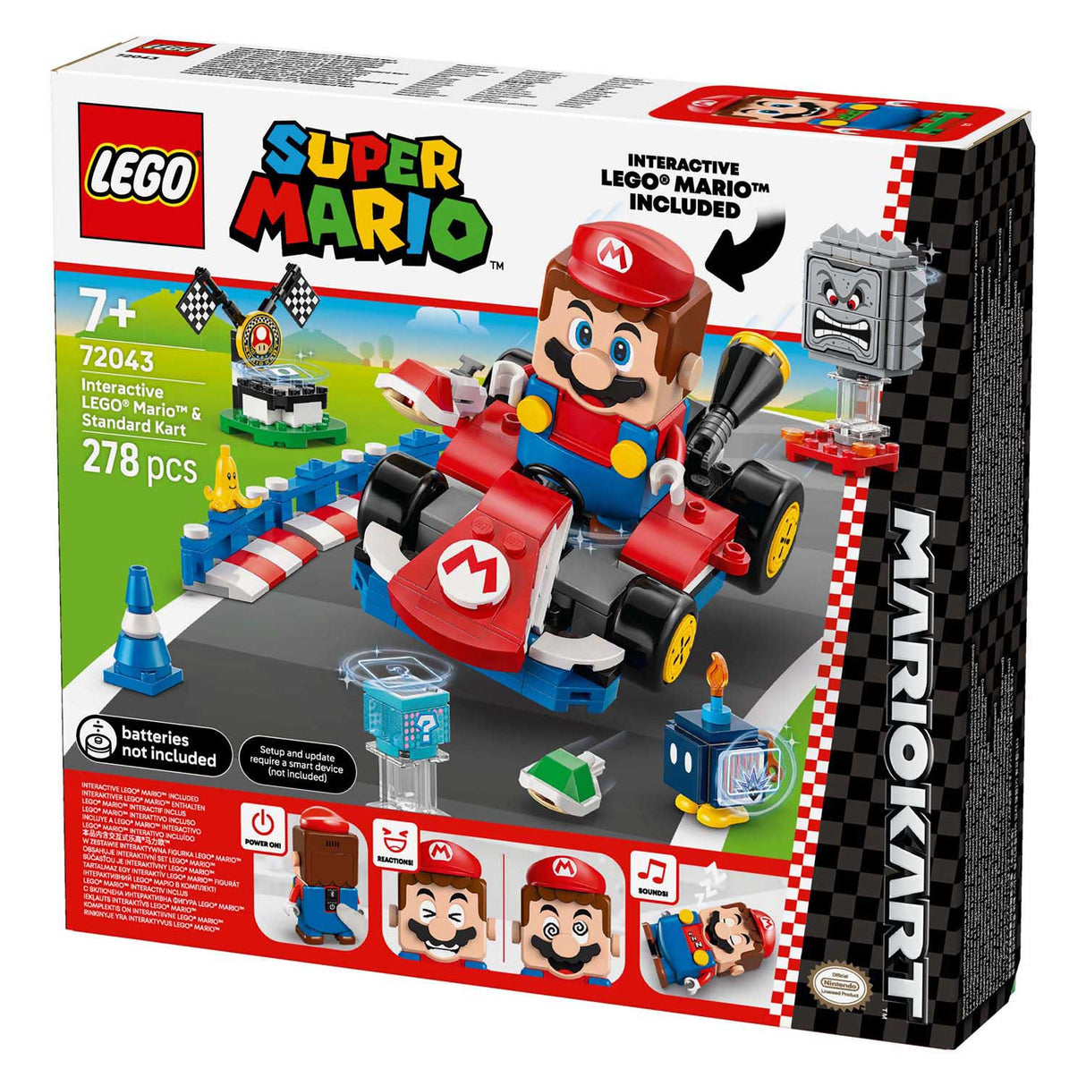 Lego super mario 72043 mario and standard kart