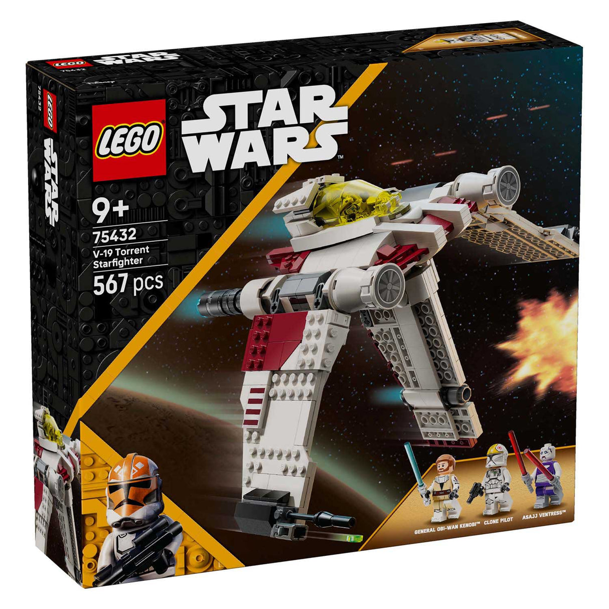 Lego Star Wars 75432 V-19 Torrent Starfighter