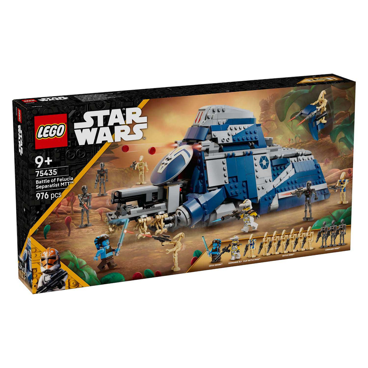 Lego star wars 75435 battle of felucia separatist mtt