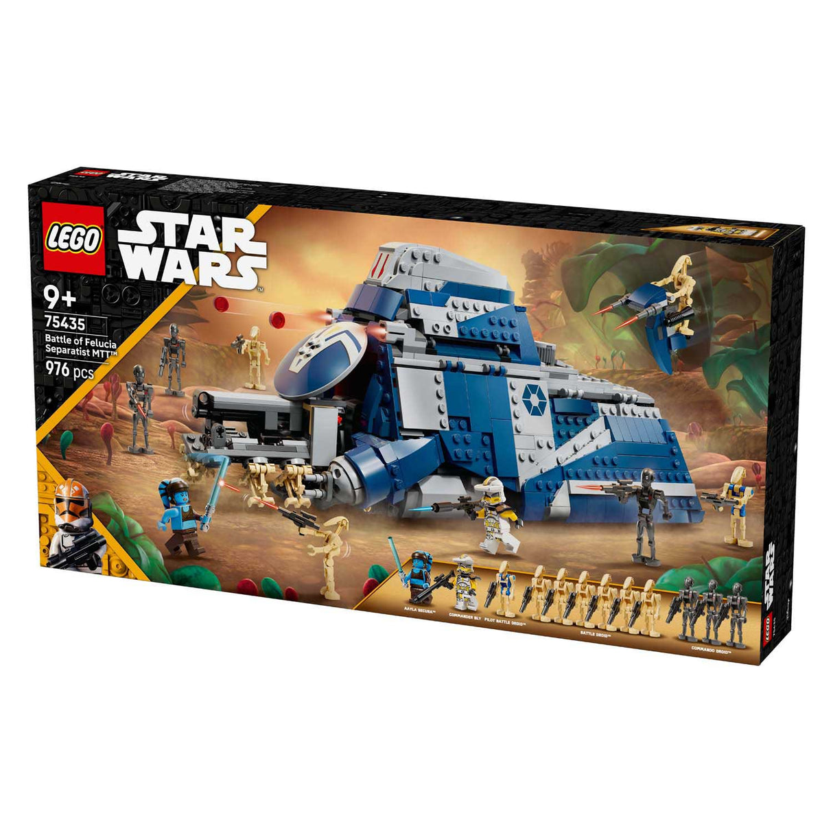 Lego star wars 75435 battle of felucia separatist mtt