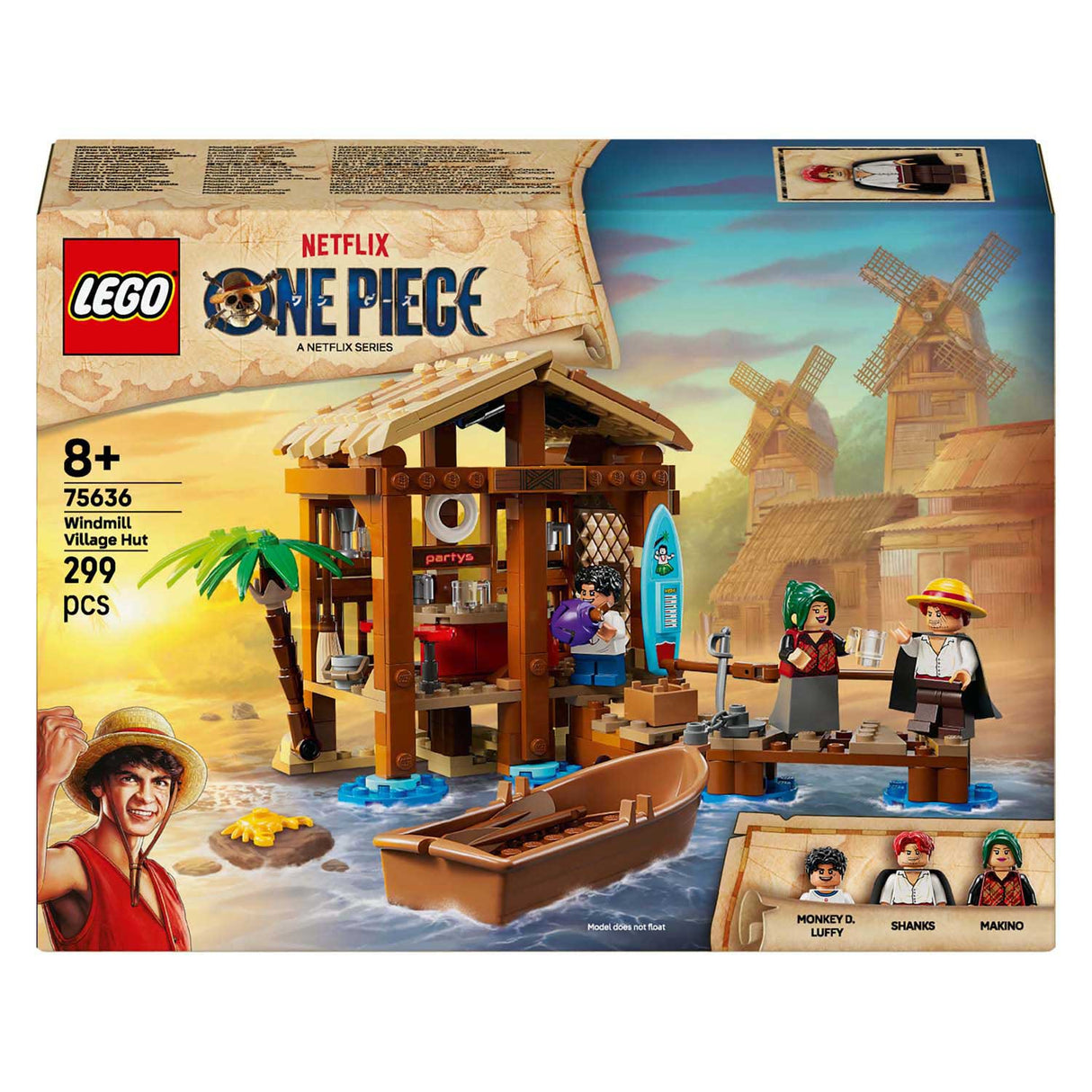 Lego one piece 75636 hut in windmill village