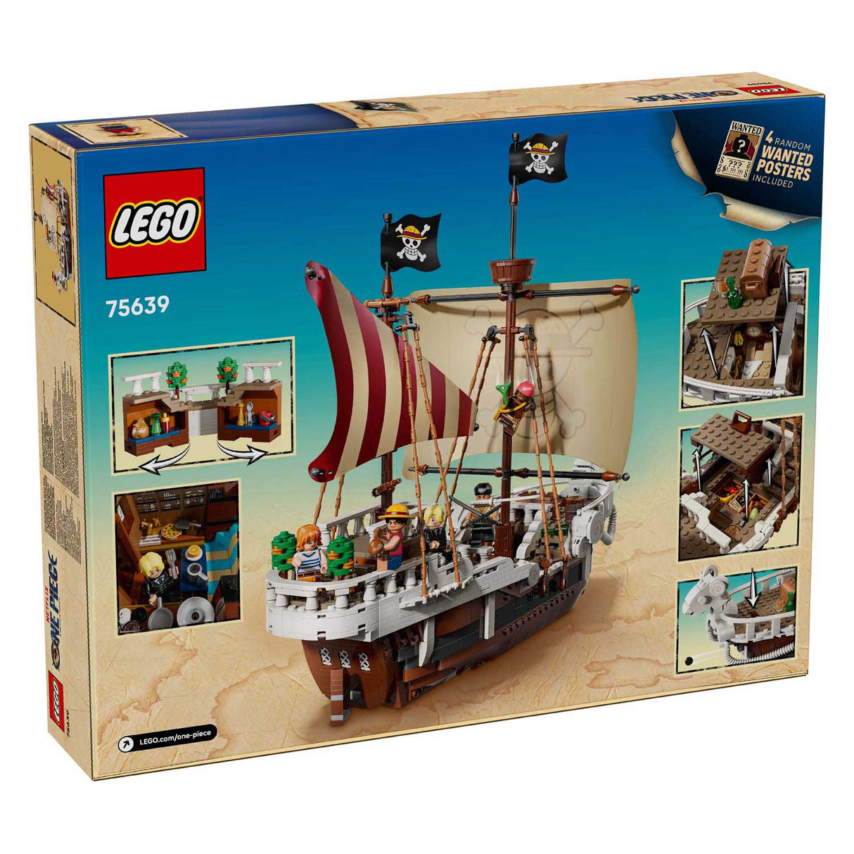 Lego 75639 one piece the pirate ship going merry