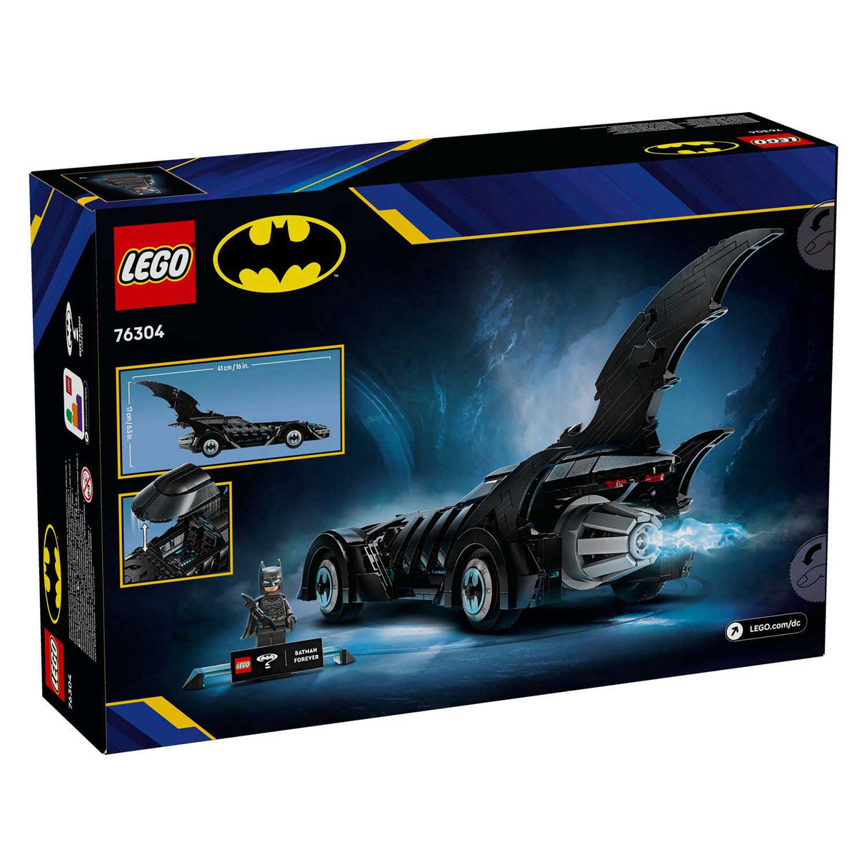 Lego super heroes 76304 batman forever batmobile