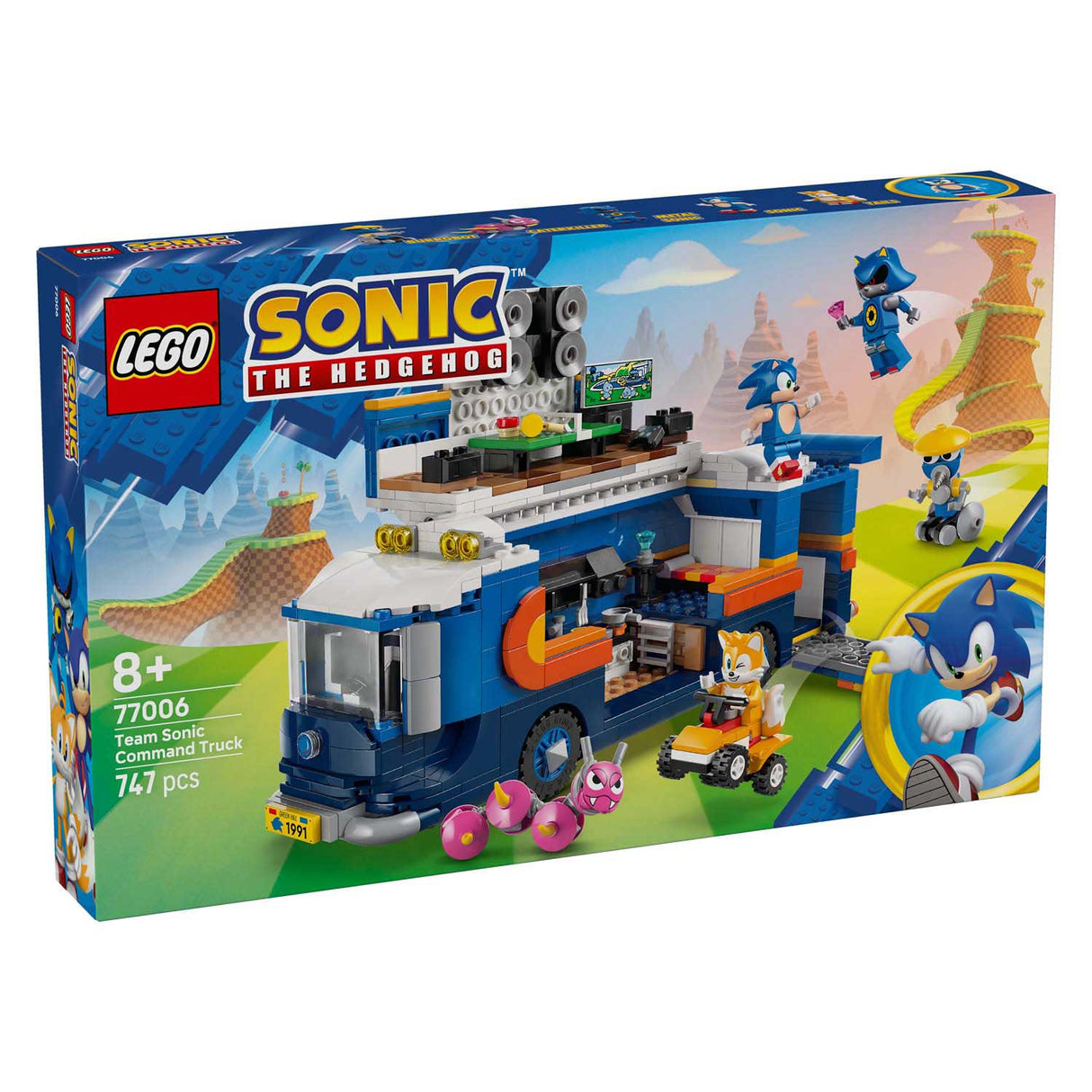 Lego Sonic 77006 Camión De Comando Del Equipo Sonic