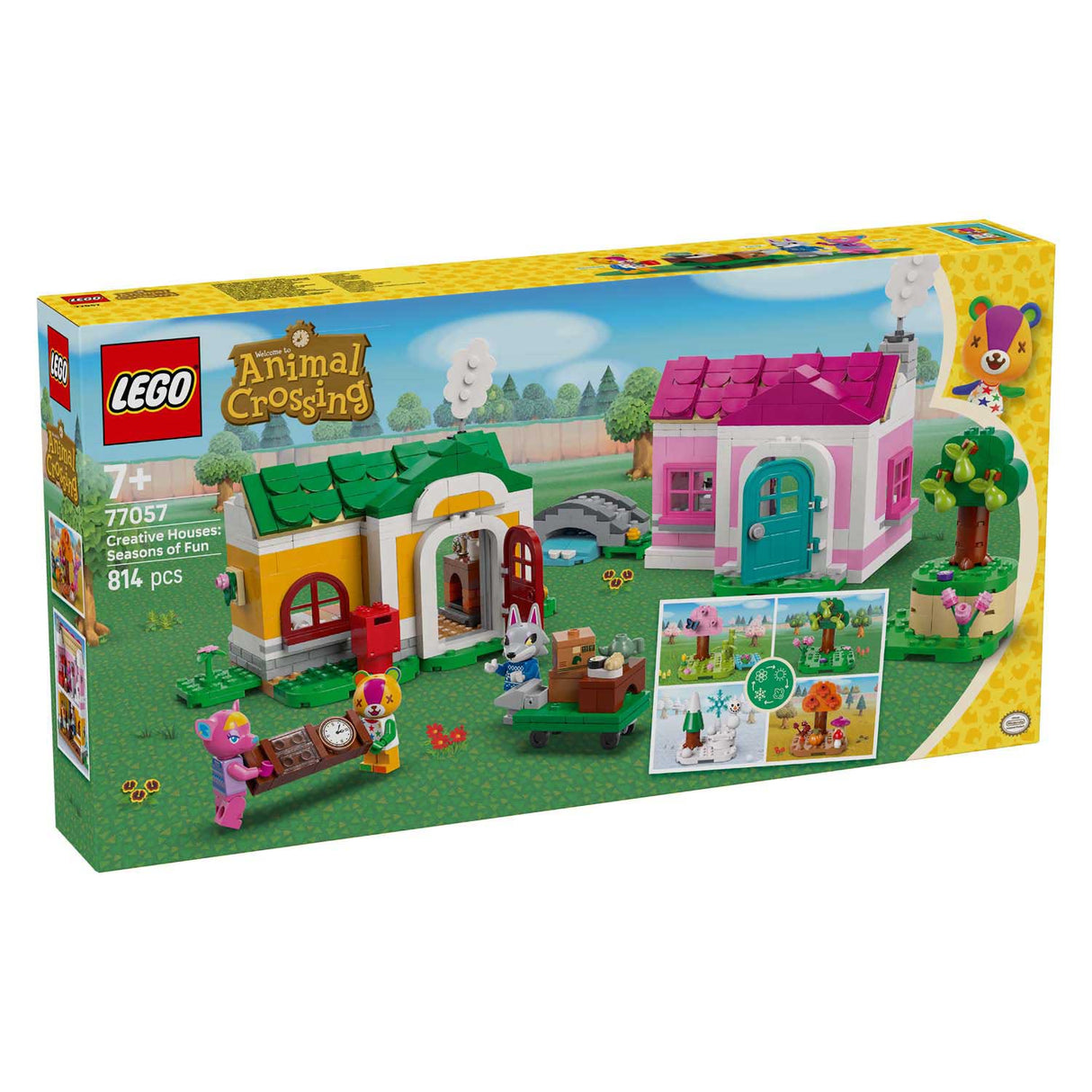 Lego animal crossing 77057 creative houses