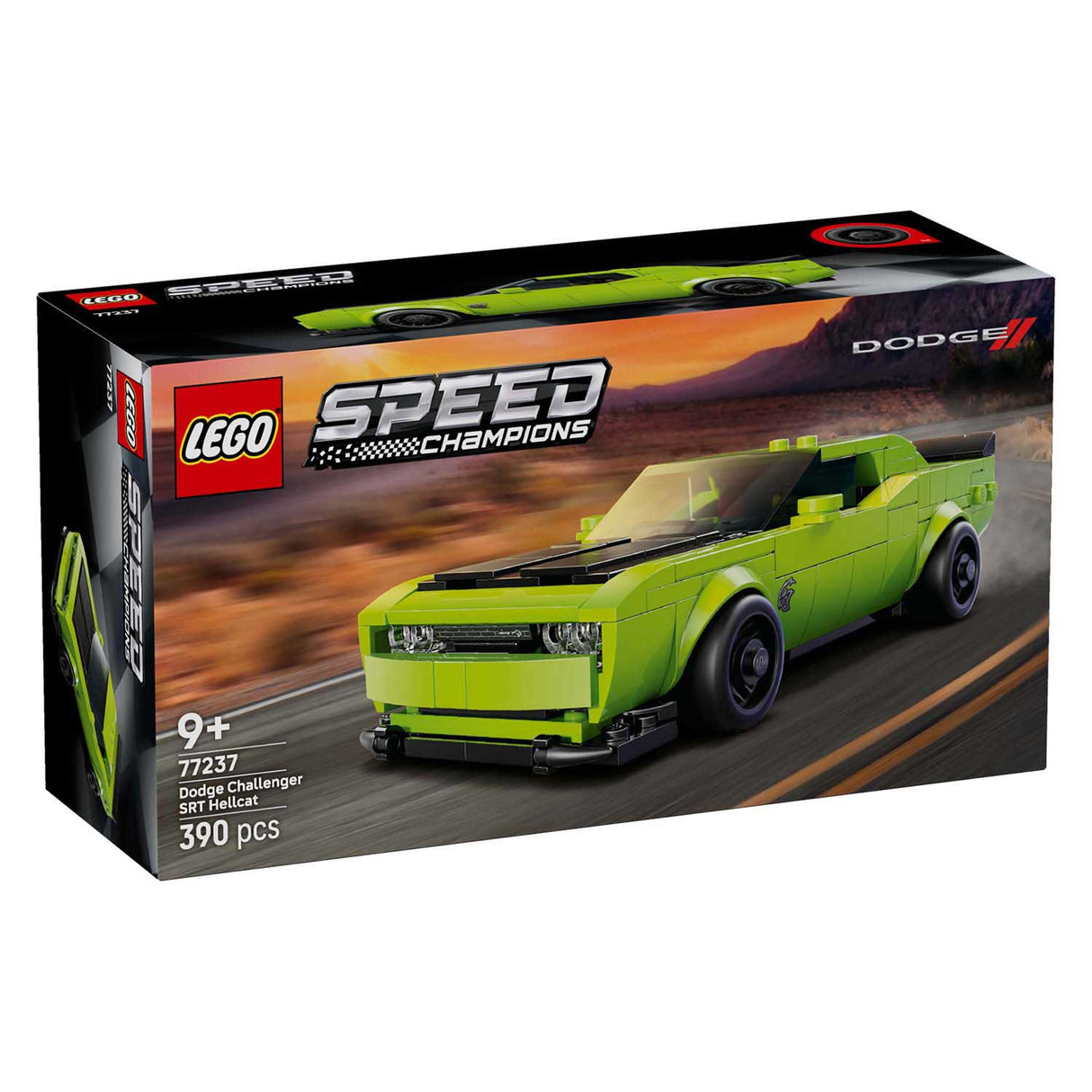 Lego Speed Champions 77237 Dodge Challenger SRT Hellcat sports car