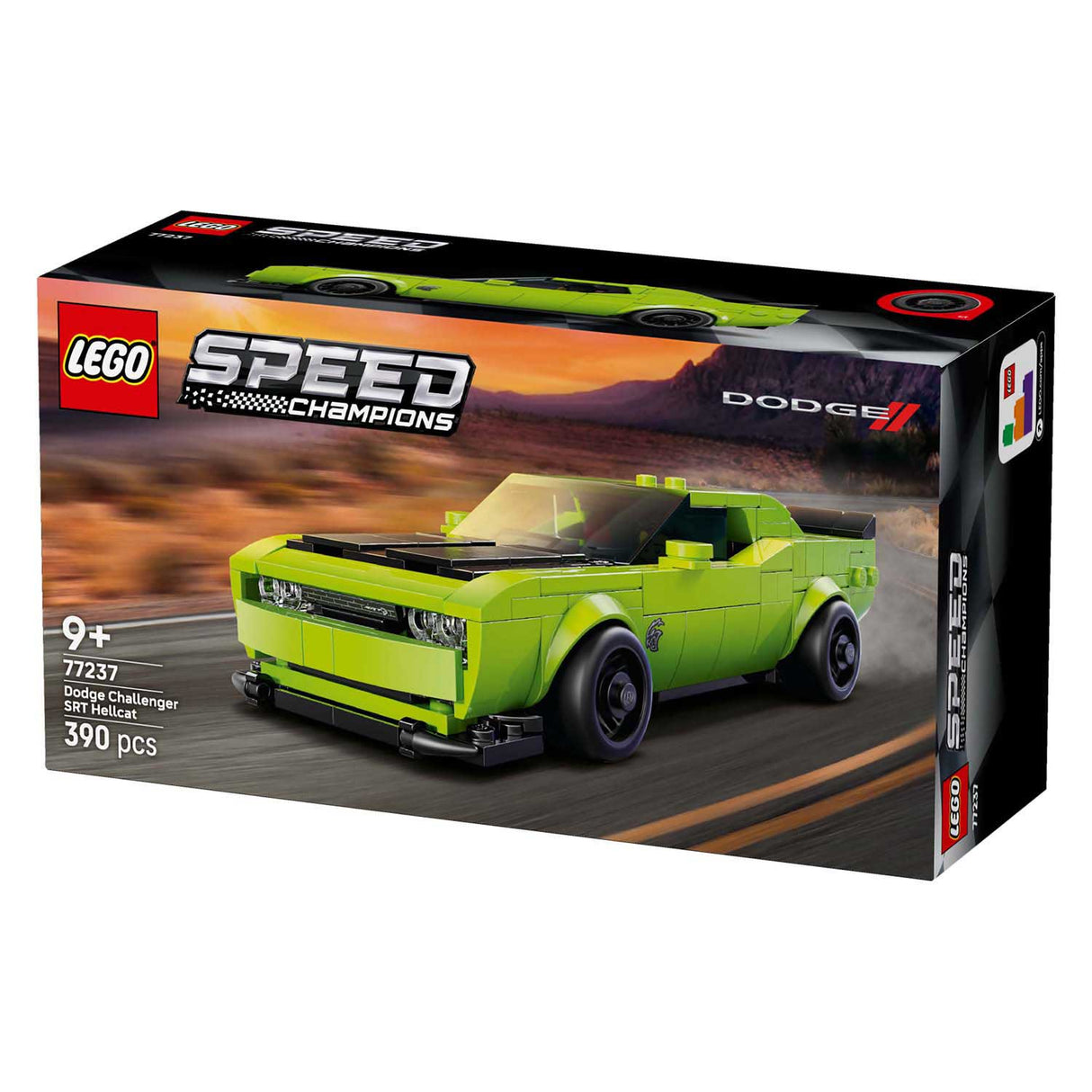 Lego Speed Champions 77237 Dodge Challenger SRT Hellcat sports car
