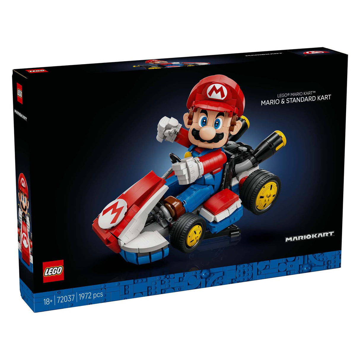 Lego super mario 72037 mario kart mario and standard kart
