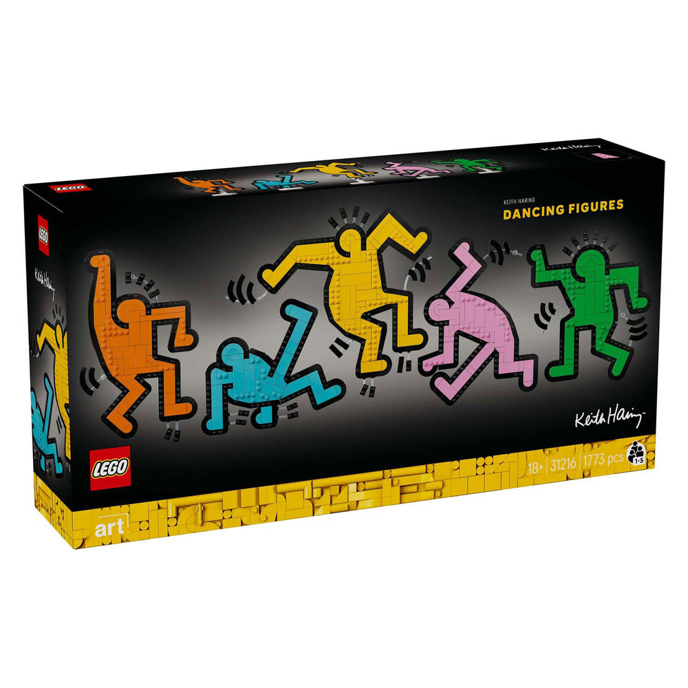 Lego Art 31216 Keith Haring Dancing Figuren
