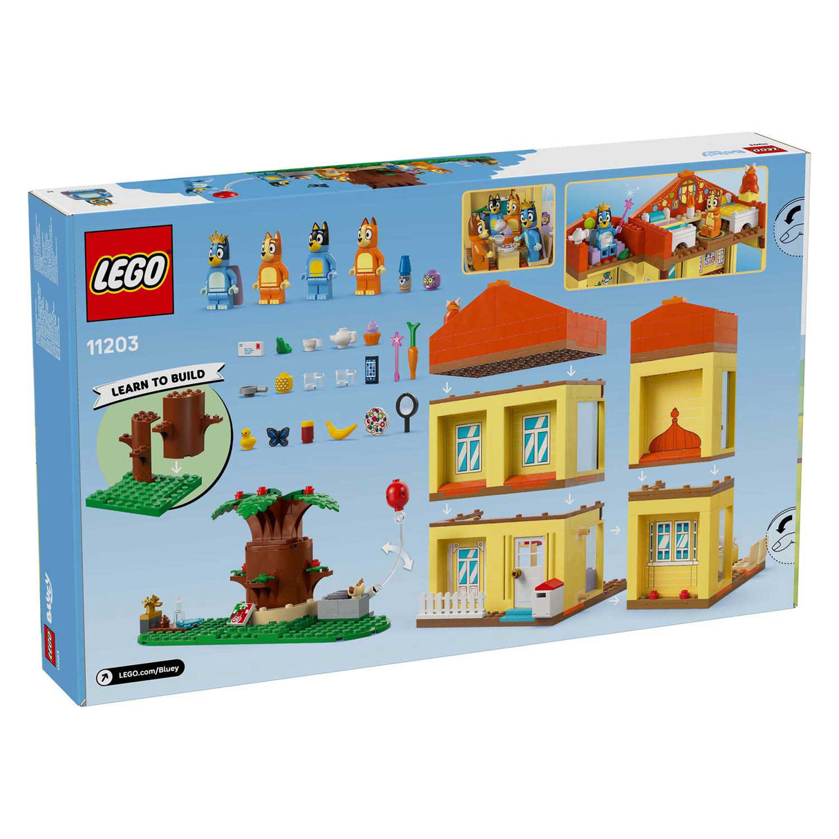 Lego Duplo 11203 Bluey and her family's house playset