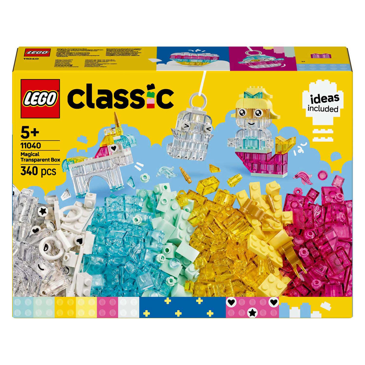 Box trasparente Magic LEGO 11040 Classic