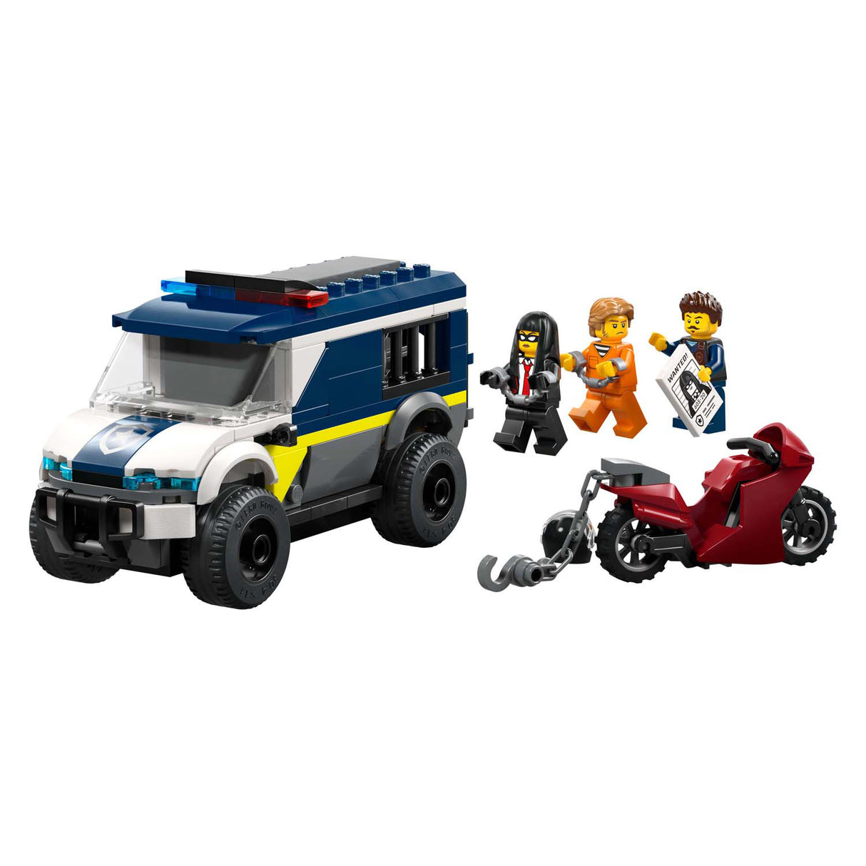 Lego city police 60479 politie gevangenentransport | 2 stuks
