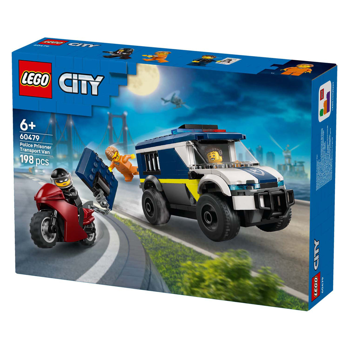 Lego city police 60479 politie gevangenentransport | 2 stuks
