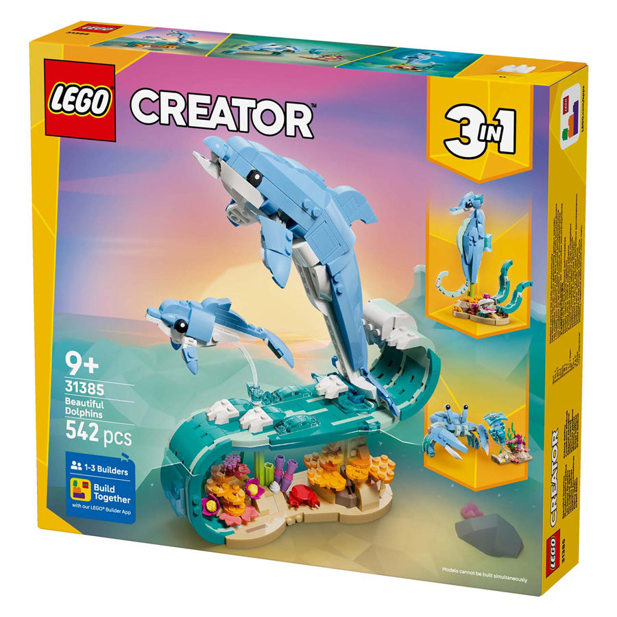 Lego creator 31385 zeedieren prachtige dolfijnen