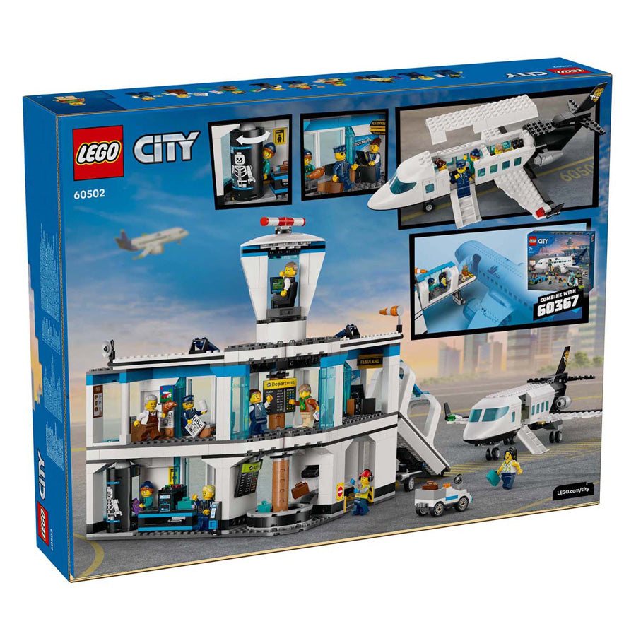 Lego my city 60502 luchthaven met vliegtuig