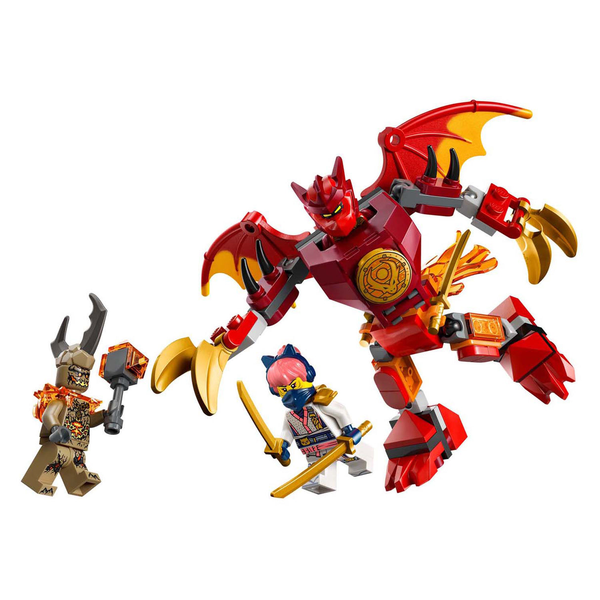 Lego ninjago 71851 kai's drakenmecha strijdpakket