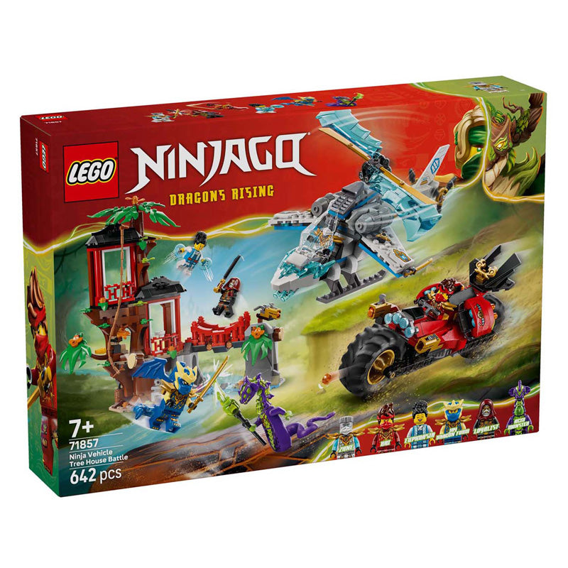Lego ninjago 71857 ninjavoertuigen bij de boomhut
