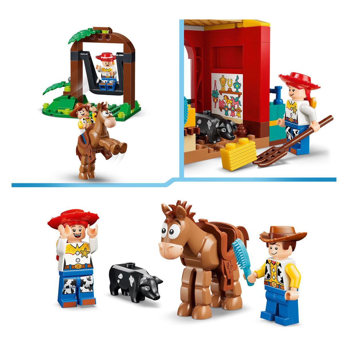 Lego disney 43304 blaze's paardenranch
