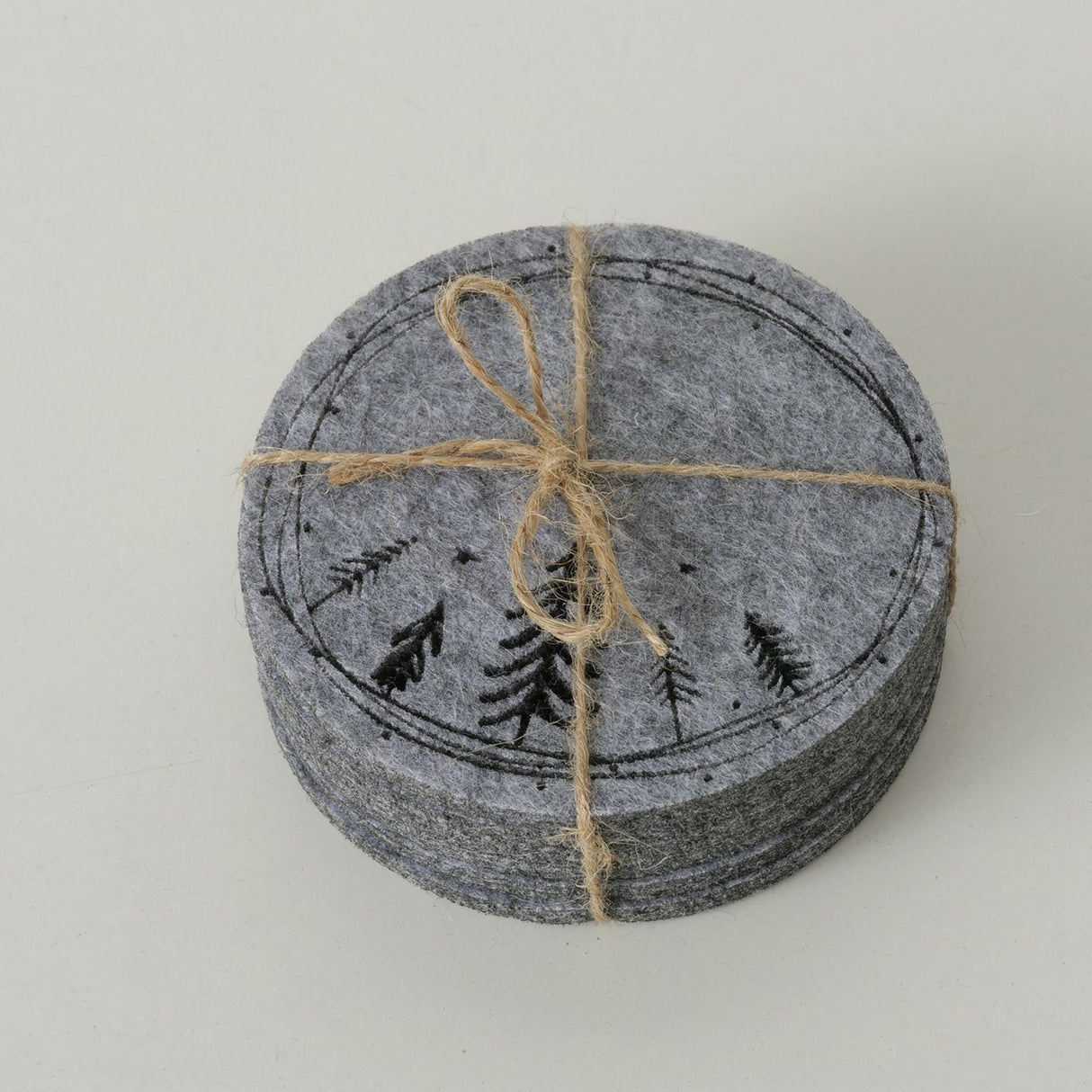 Boltze home onderzetter oslo 6-delig d10cm vilt