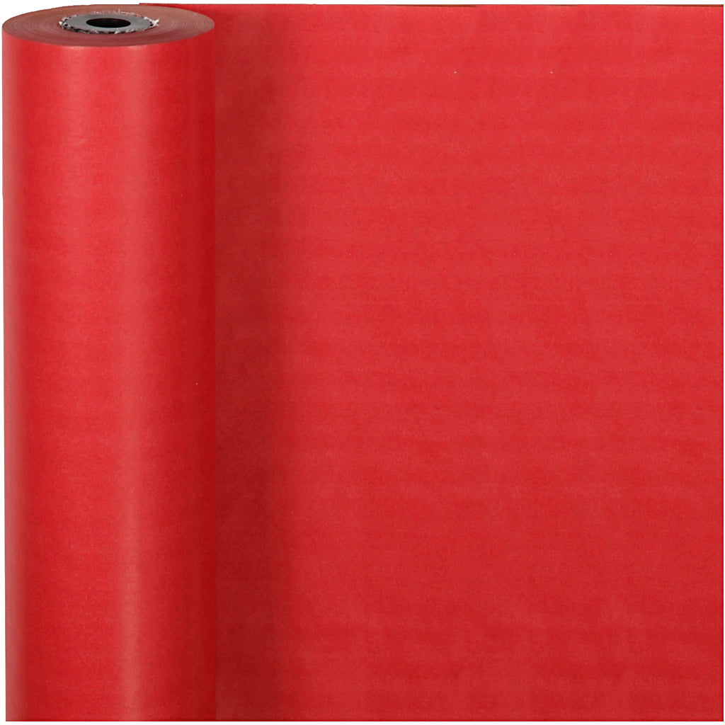 Vivi Gade gift wrapping paper, w: 50 cm, 60 gr, red, 100 m 1 roll